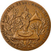 France, Medal, 60ème Anniversaire de l'Armistice, 1973, Delamarre, MS(64)