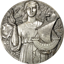 France, Medal, Ville de Paris, 1974, Turin, MS(60-62), Silvered bronze