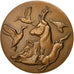 France, Medal, Office Nationale de la Chasse, 1977, Baron, MS(63), Bronze