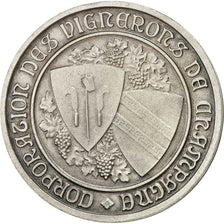 Francia, Medal, Corporation des Vignerons de Champagne, SPL, Bronzo argentato