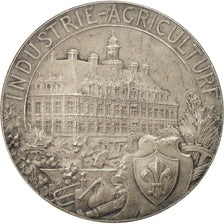 France, Medal, Chambre de Commerce de la Ville de Lille, Lefebvre, AU(55-58)
