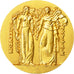 France, Medal, Chambre de Commerce de Lille, Coin, MS(60-62), Vermeil