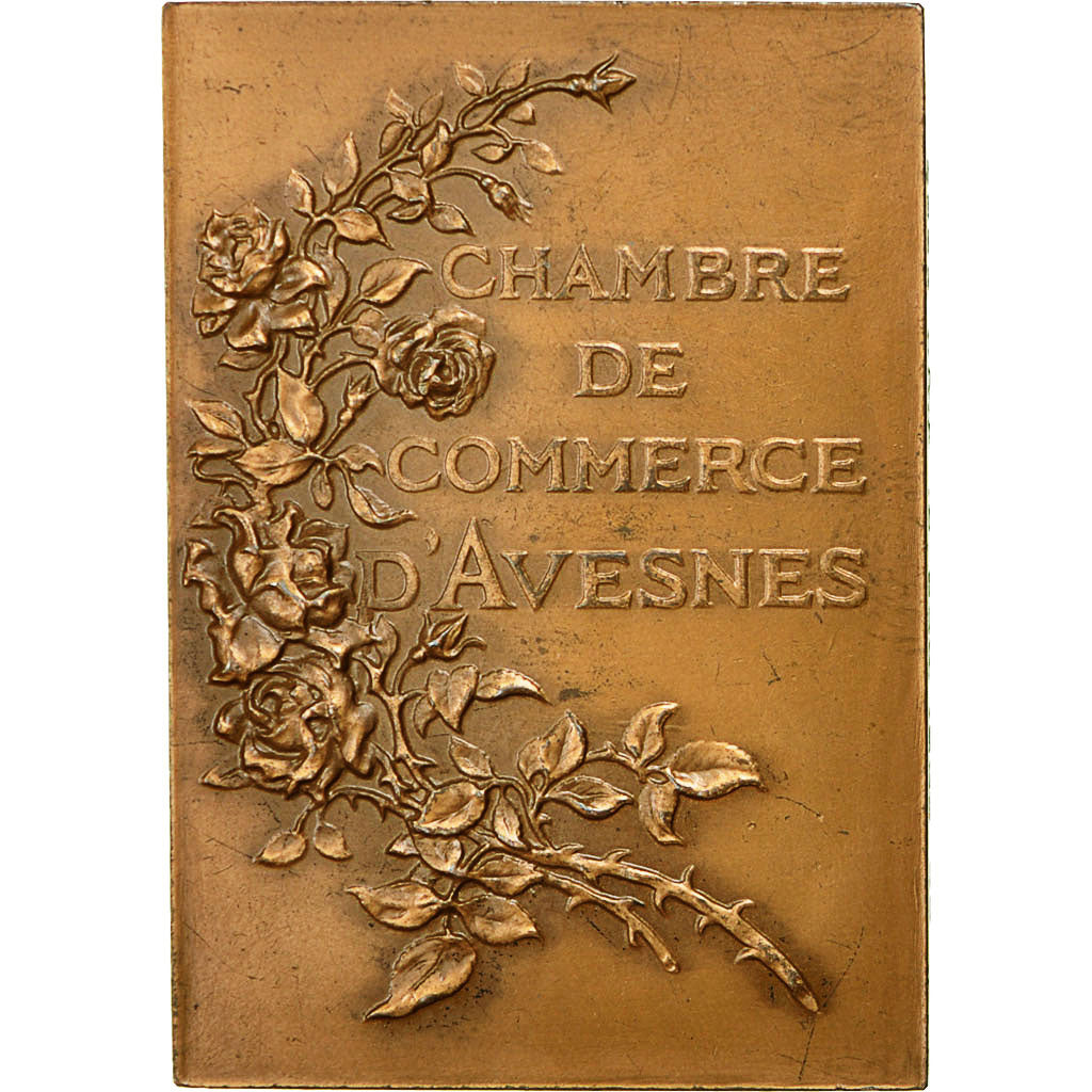 France, Medal, Chambre de Commerce d'Avesnes, 1973, Dubois.A, MS(60-62), Bronze