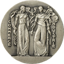 France, Medal, Chambre de Commerce de Lille, Coin, MS(60-62), Silver