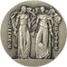France, Medal, Chambre de Commerce de Lille, Coin, MS(60-62), Silver