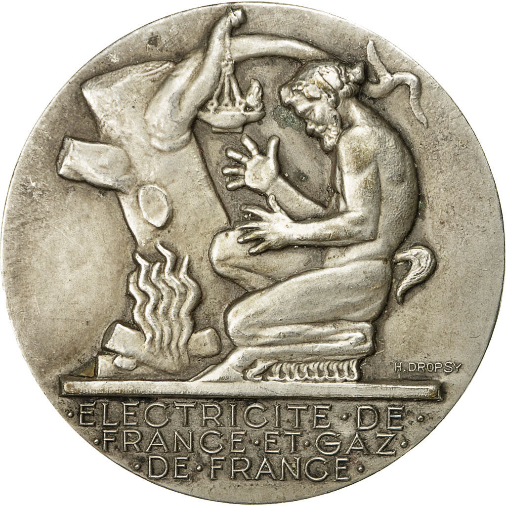 Francja, Medal, Électricité de France et gaz de France, Dropsy, MS(60-62)