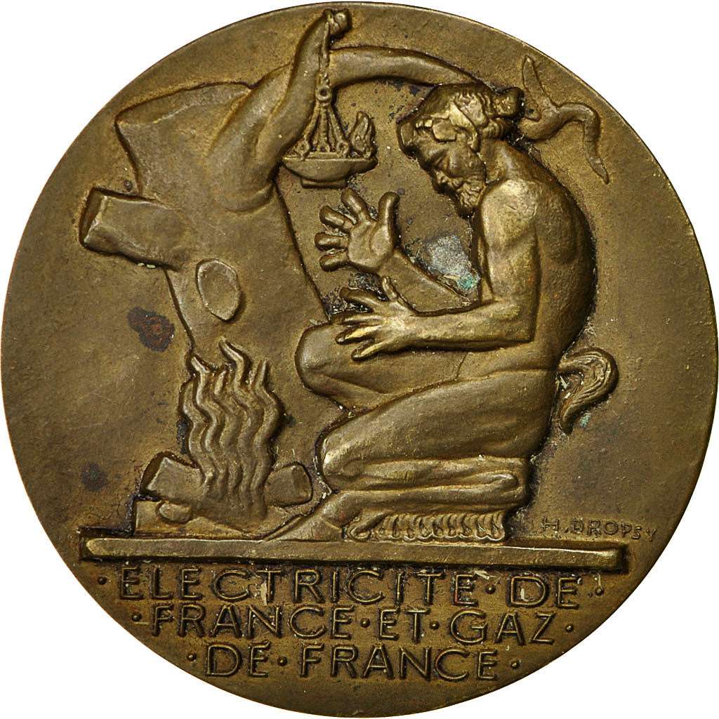 Francja, Medal, Électricité de France et gaz de France, Dropsy, MS(60-62)