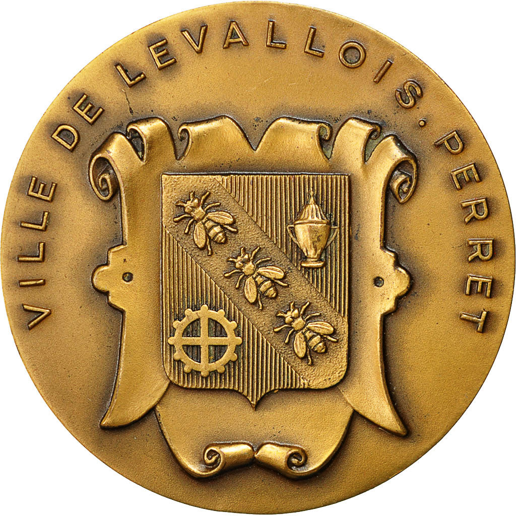 Francja, Medal, Ville de Levallois Perret, MS(63), Bronze