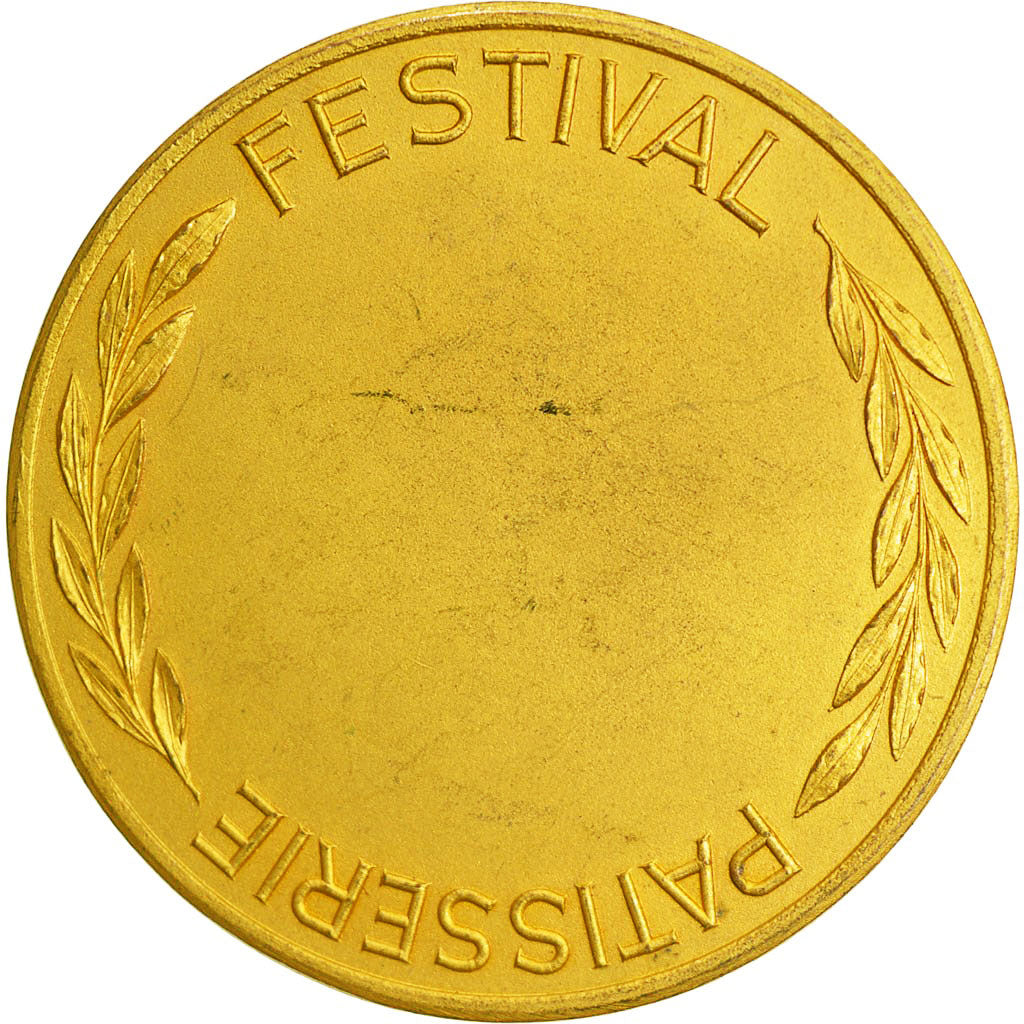 Frankrijk, Medal, Festival de la Patisserie, Bruxelles, 1958, PR+, Gilt Bronze