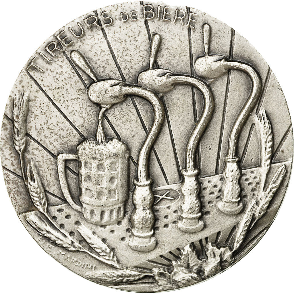Francia, Medal, Ecole de la Chambre de Commerce de Paris, Tireurs de Bière