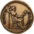Francja, Medal, Reproduction Monnaie Antique,  Tibère, MS(64), Miedź
