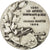 Francja, Medal, Hommage des Artistes de Lille à Jacques Martin, 1988, R.B
