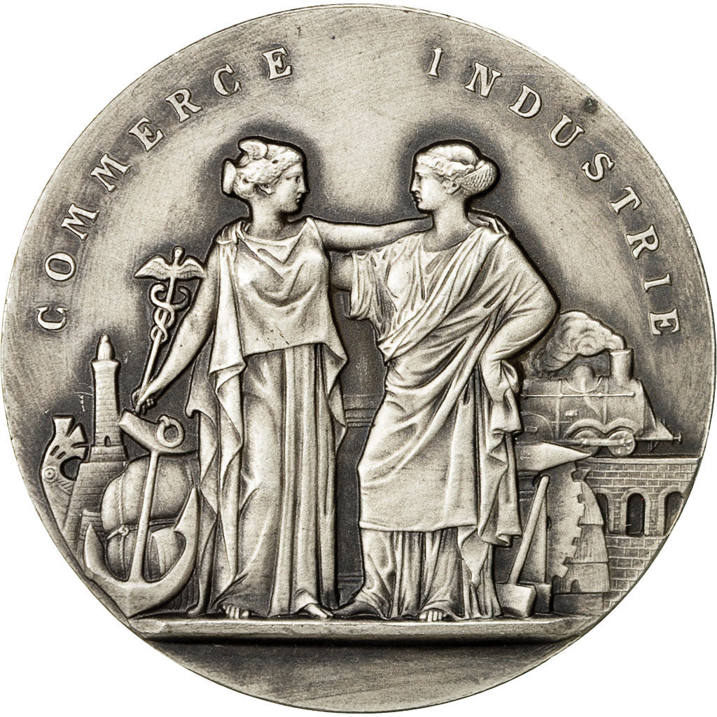 Francja, Medal, Chambre de Commerce d'Armentières-Hazebrouck, Arthus Bertrand