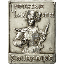 Francia, Medal, Industrie Lainière de Tourcoing, 1931, C.L, SPL, Argento
