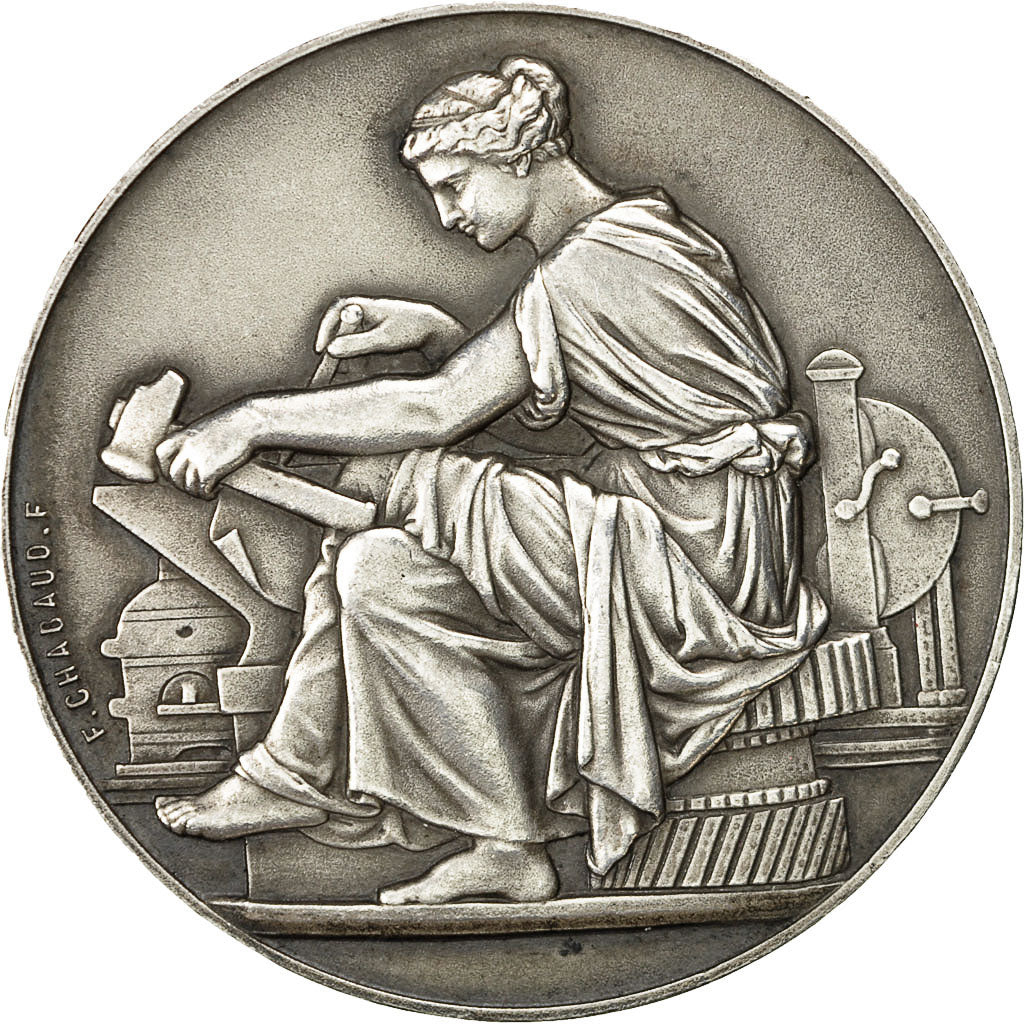 Francja, Medal, Syndicat Général des Entrepreneurs de Roubaix, Chabaud