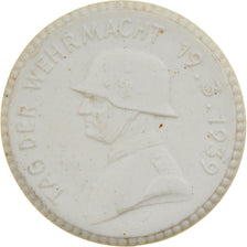 Allemagne, Médaille, Tag der Wehrmacht, 1939, SUP+, Porcelain