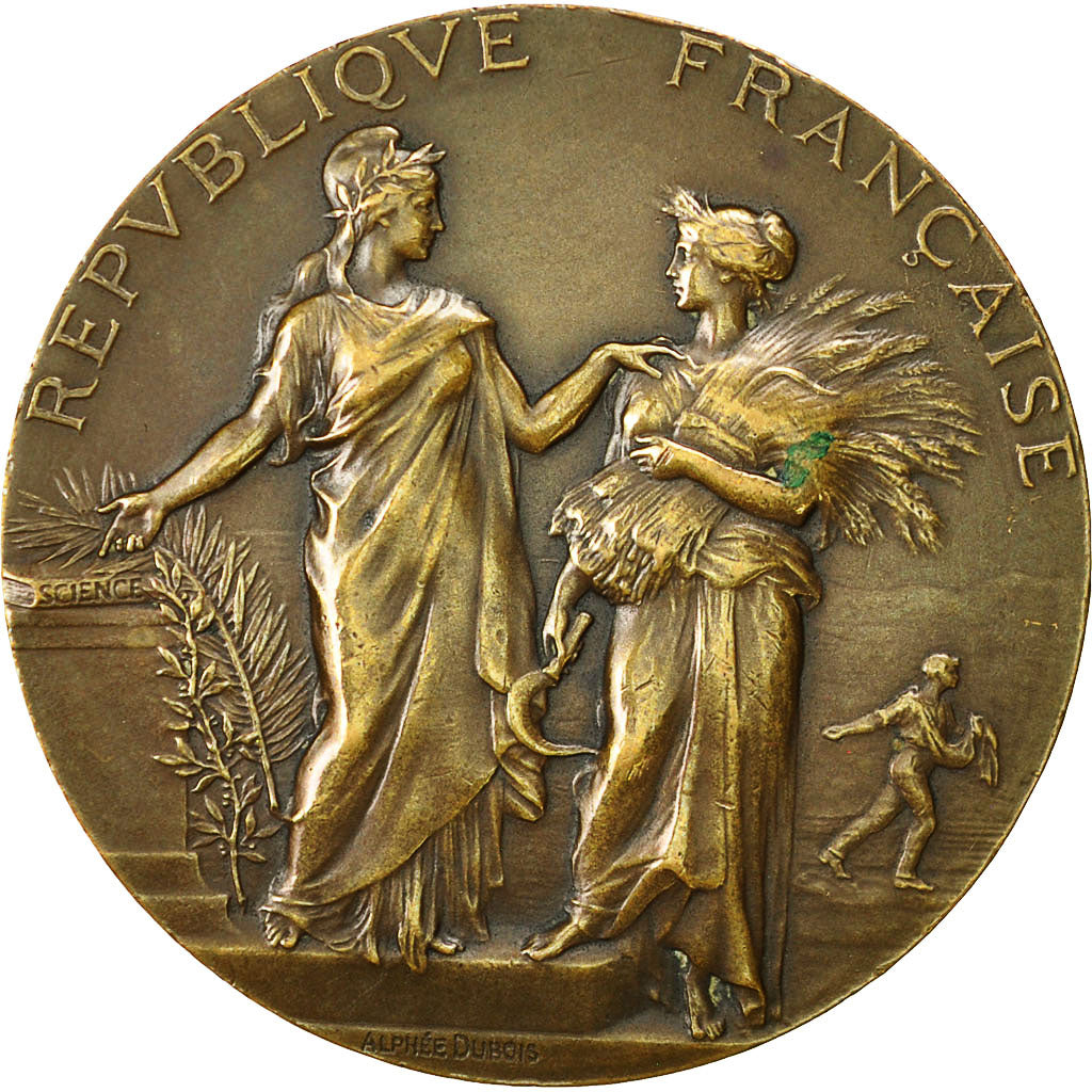 France, Medal, Ministère de l'Agriculture, Associations Agricoles, Dubois.A
