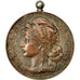 Francja, Medal, Musée de la Mutualité, Angoulème, EF(40-45), Bronze