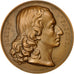 France, Medal, Compagnie I.B.M France, Blaise Pascal, 1969, Dantzell, MS(63)