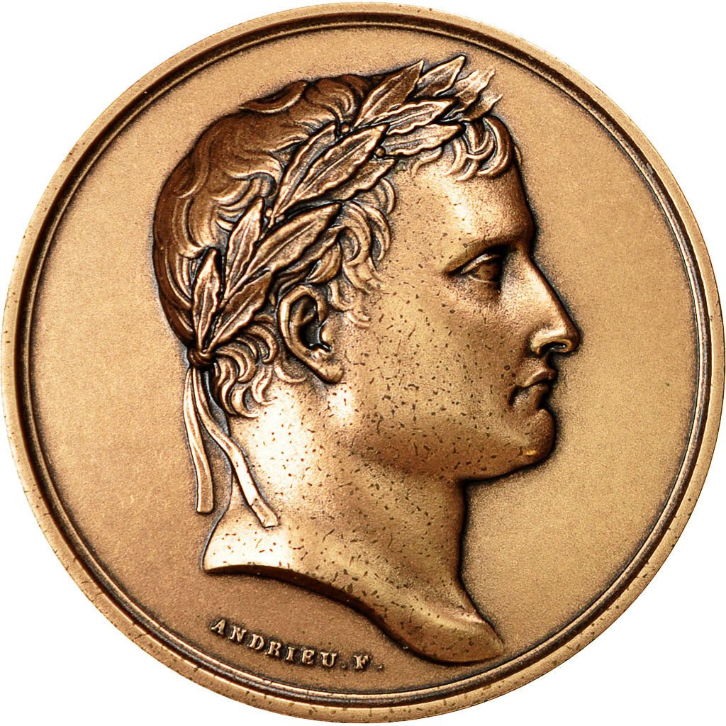 France, Medal, Napoléon Ier, Légion d'Honneur, Andrieu, MS(64), Bronze