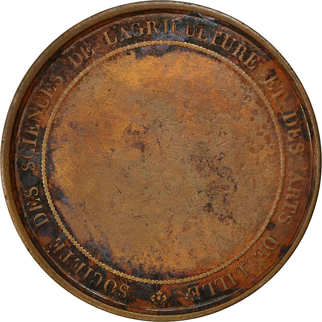 France, Medal, Société de Sciences de l'Agriculture et des Arts de Lille