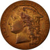France, Medal, Ministère de l'Agriculture, 1884, Ponscarme, MS(60-62), Bronze