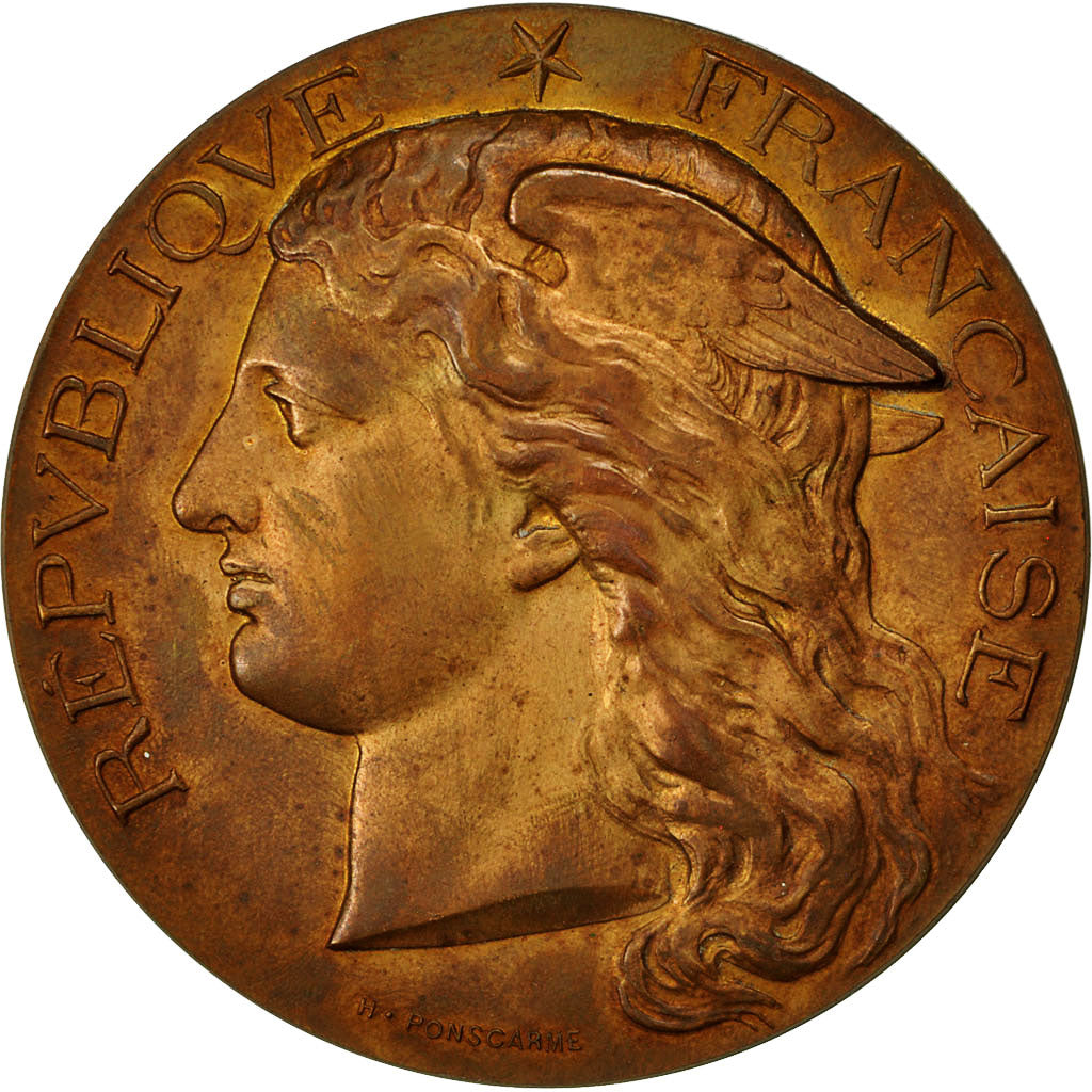 Frankreich, Medal, Ministère de l'Agriculture, 1897, Ponscarme, VZ+, Bronze