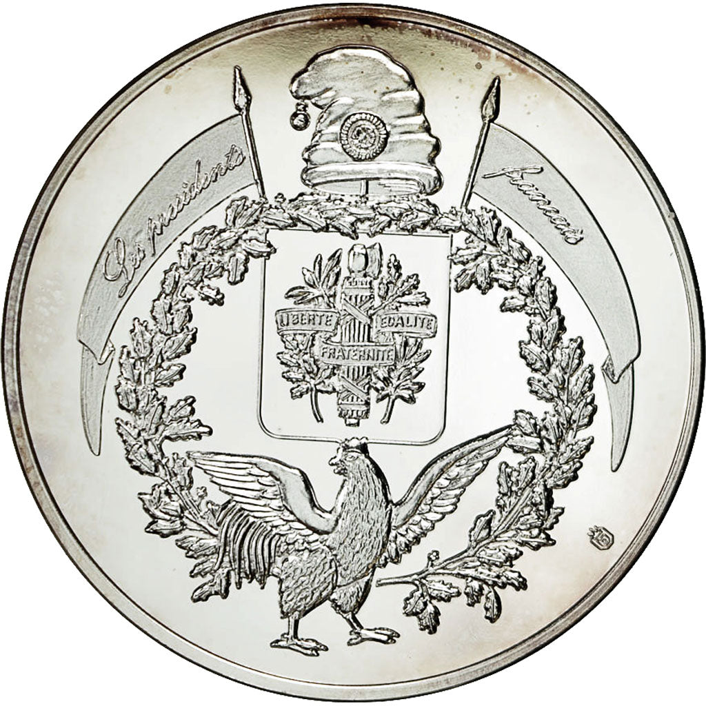Francja, Medal, Les Présidents de la République, Georges Pompidou, MS(64)