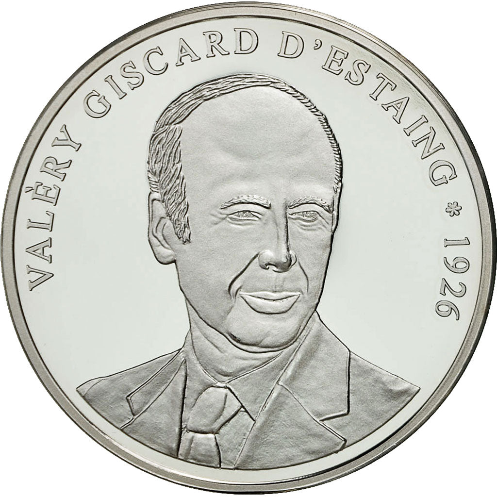 Francia, Medal, Les Présidents de la République, Valery Giscard d'Estaing