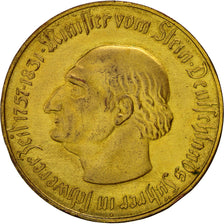 Duitsland, Medal, 5 Millionen Mark, Westphalie, 1923, PR+, Copper Gilt