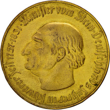 Germany, Medal, 5 Millionen Mark, Westphalie, 1923, MS(60-62), Copper Gilt
