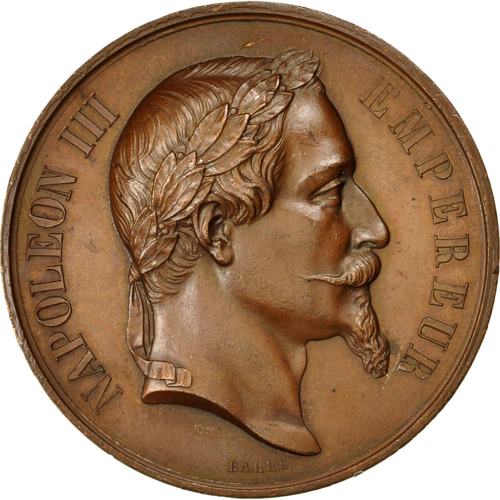Francja, Medal, Napoléon III, Ministère de l'Agriculture et de Commerce, 1869