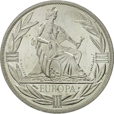 France, Medal, Ecu Europa, 1980, Rodier, MS(63), Silver