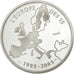 France, Medal, L'Europe des 15, 2003, Monnaie de Paris, MS(64), Silver