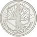 France, Medal, Essai Euro Marianne, 2000, Monnaie de Paris, MS(64), Silver