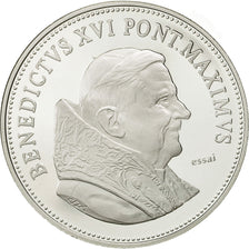 Francia, Medal, Benoit XVI, Monnaie de Paris, SC+, Plata