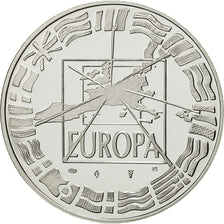 France, Medal, Europa, Passage à l'An 2000, Monnaie de Paris, MS(64), Silver