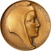France, Medal, Marianne, Pierre Herman, Député, Dubois.H, MS(60-62), Bronze