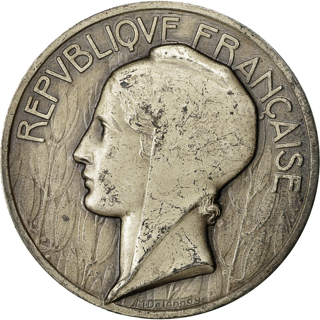 Francja, Medal, Marianne, Léon Marescaux, Député du Nord, Delannoy