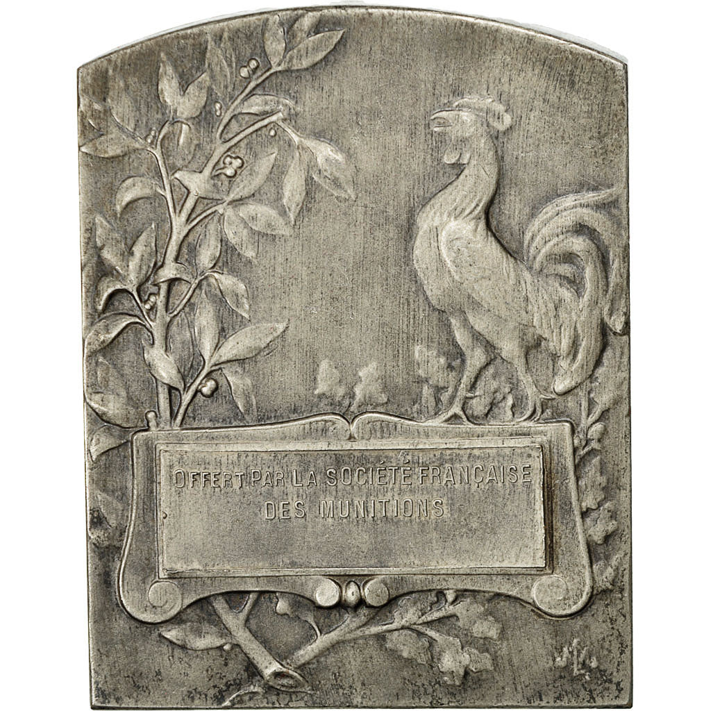 France, Medal, Société Française des Munitions, Mattei, MS(60-62), Bronze