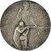 France, Medal, Préparation Militaire, Tir, Monier, AU(50-53), Bronze