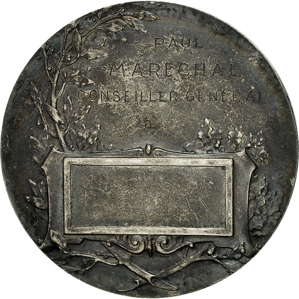 France, Medal, Préparation Militaire, Tir, Monier, AU(50-53), Bronze
