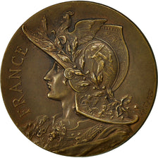 France, Medal, Marianne Casquée, France, Marey, MS(60-62), Bronze