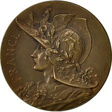 France, Medal, Marianne Casquée, France, Marey, SUP+, Bronze