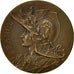 France, Medal, Marianne Casquée, France, Marey, MS(60-62), Bronze