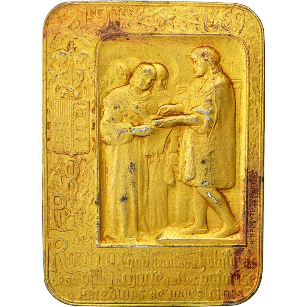 France, Medal, Exposition Internationale du Nord de la France, Lefebvre