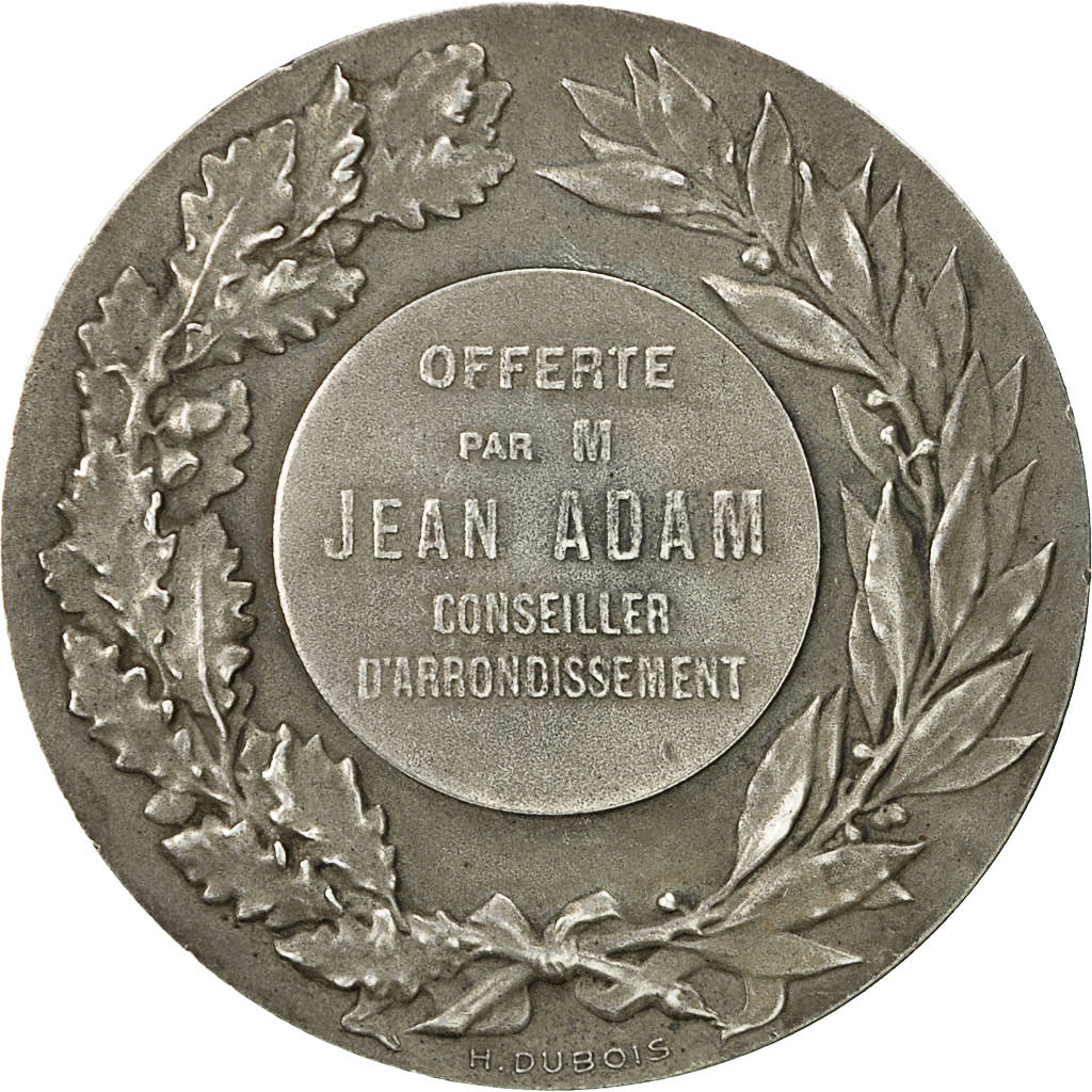 France, Medal, Marianne, République Française, Dupuis.D, SUP+, Argent