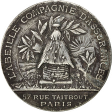 France, Medal, L'Abeille, Compagnie d'Assurance, EF(40-45), Silver