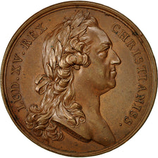 Frankrijk, Medal, Louis XV, Mariage du Dauphin Louis XVI, 1770, Duvivier, PR+