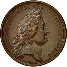 Francia, Medal, Louis XIV, Remise aux Espagnols des Contributions, 1684, Mauger